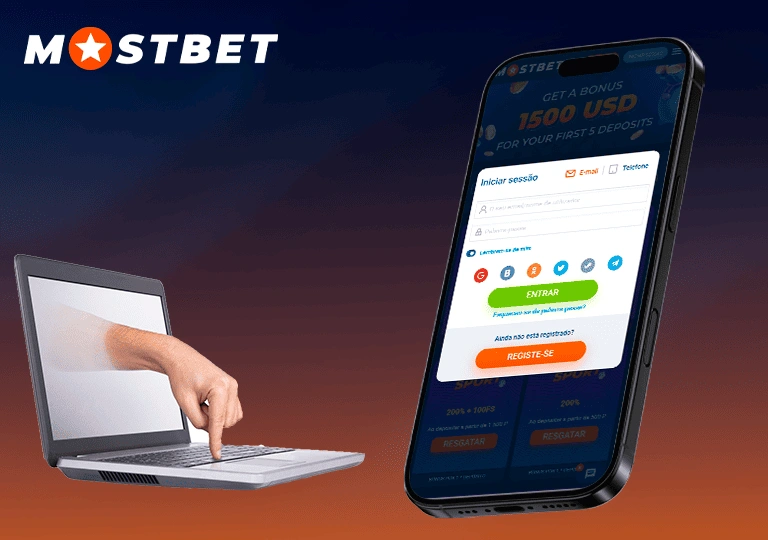 mostbet register and login
