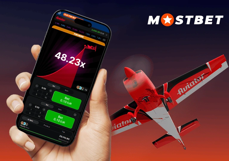 mostbet aviator features