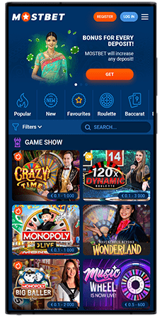 mostbet tv game