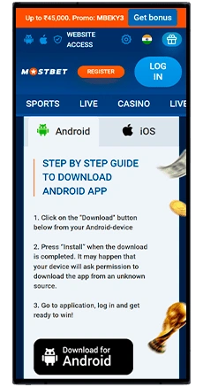 mostbet app download