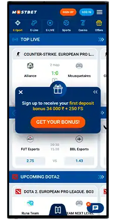 mostbet betting